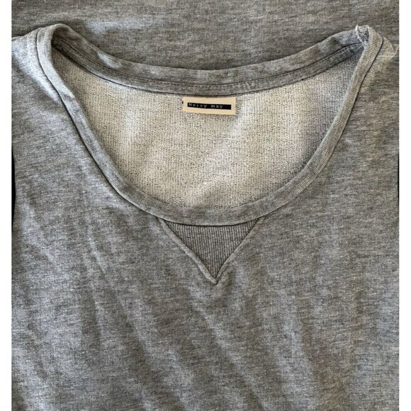 Noisy May Women's Small Sweatshirt Dress 90s Grunge Goth Vibes Urban Feel - Picture 6 of 10